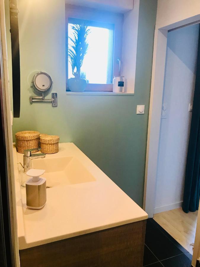 Au Petit Bonheur De Claire Et Jo Bed and Breakfast La Chapelle-Caro Εξωτερικό φωτογραφία